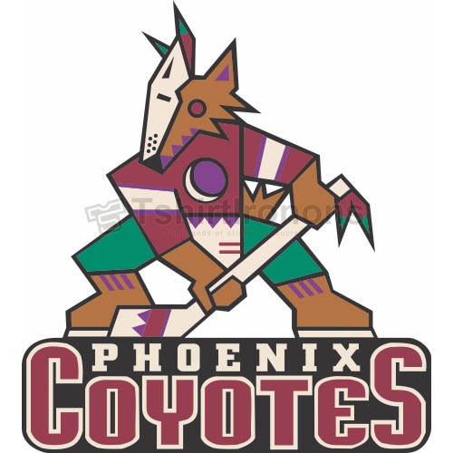 Phoenix Coyotes T-shirts Iron On Transfers N291
